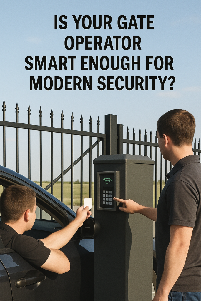 Is Your Gate Operator Smart Enough for Modern Security