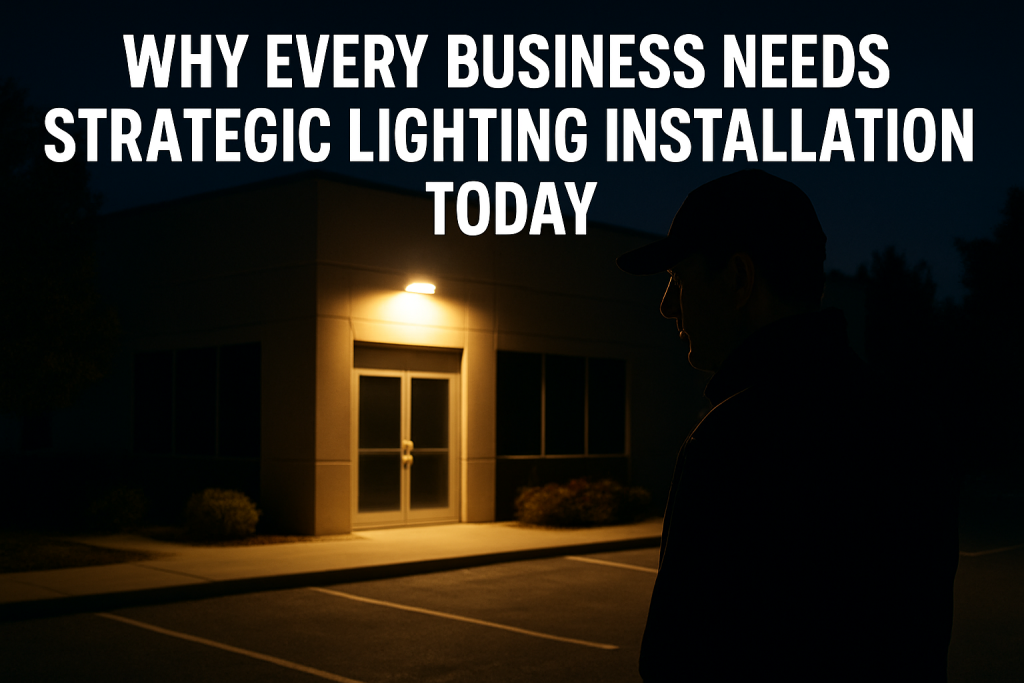 Why Every Business Needs Strategic Lighting Installation Today
