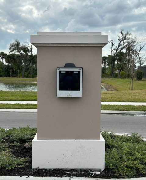 Call box front entry
